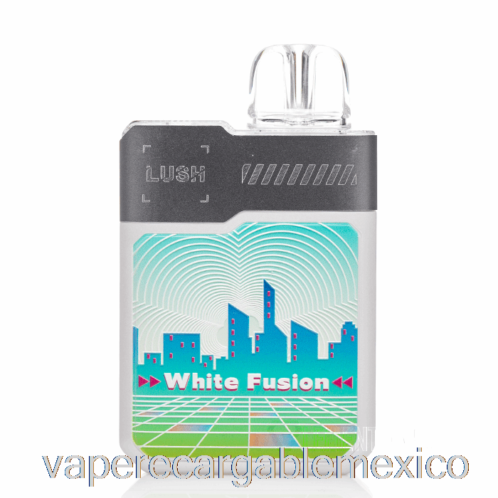 Vape Recargable Digiflavor X Geek Bar Lush 20k Desechable Blanco Fusion